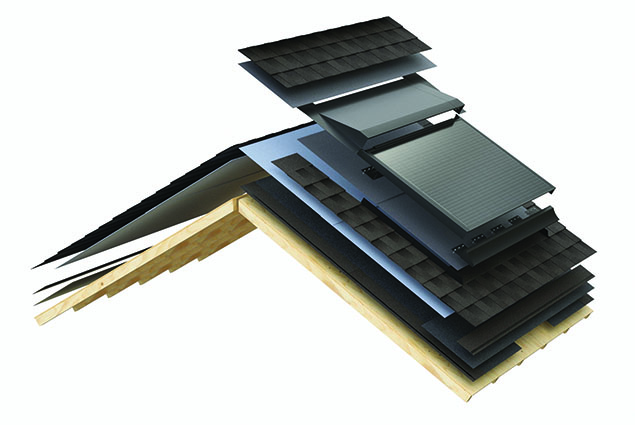 Technical Roof Diagram for DecoTech GAF Energy